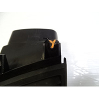 90 Mercedes R129 300SL dash air vent, left, black 1298300154