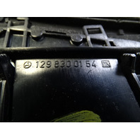 90 Mercedes R129 300SL dash air vent, left, black 1298300154