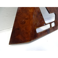90 Mercedes R129 300SL trim, seat switch wood bezel, left, 1297270111