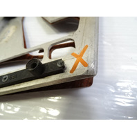 90 Mercedes R129 300SL trim, seat switch wood bezel, right, 1297270211