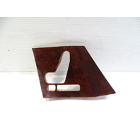 90 Mercedes R129 300SL trim, seat switch wood bezel, right, 1297270211