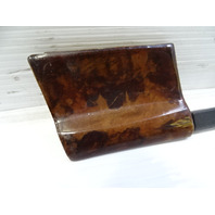 90 Mercedes R129 300SL trim, interior door handle surround wood bezel, right 1297660211