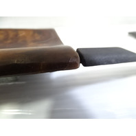 90 Mercedes R129 300SL trim, interior door handle surround wood bezel, right 1297660211