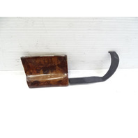 90 Mercedes R129 300SL trim, interior door handle surround wood bezel, right 1297660211