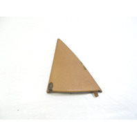 90 Mercedes R129 300SL trim, interior, mirror bolt cover, left palomino 1297200111