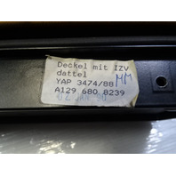 90 Mercedes R129 300SL center console armrest, palomino 1296808239