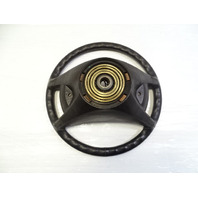90 Mercedes R129 300SL steering wheel, dark brown 1244640228