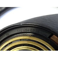 90 Mercedes R129 300SL steering wheel, dark brown 1244640228