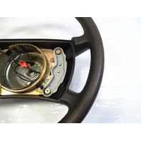 90 Mercedes R129 300SL steering wheel, dark brown 1244640228