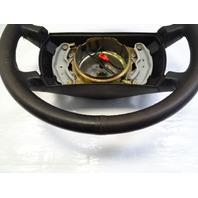 90 Mercedes R129 300SL steering wheel, dark brown 1244640228