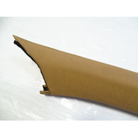 90 Mercedes R129 300SL trim, a-pillar, interior right, 1296920289, palomino