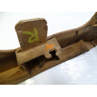 90 Mercedes R129 300SL trim, seat side cover, right, palomino, 1299190220