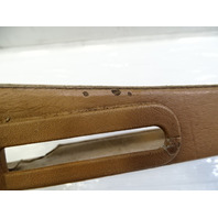 90 Mercedes R129 300SL trim, seat side cover, right, palomino, 1299190220