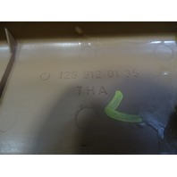 90 Mercedes R129 300SL trim, seat back cover, lower, left 1299120135 palomino