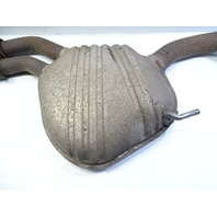 90 Mercedes R129 300SL exhaust muffler resonator center, 1294910301