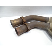 90 Mercedes R129 300SL exhaust muffler resonator center, 1294910301