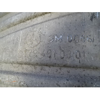 90 Mercedes R129 300SL exhaust muffler resonator center, 1294910301