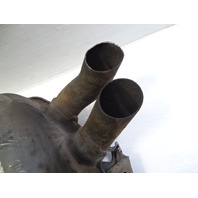 90 Mercedes R129 300SL exhaust muffler, rear 1294910001