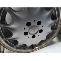 90 Mercedes R129 300SL wheel set, rim, 8x16 ET34 1294010702 16 inch OEM silver
