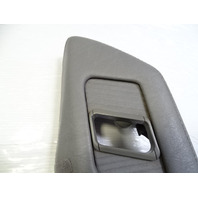 96 Mercedes R129 SL320 trim, seat belt cover, left, gray 1299110122