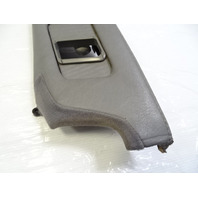 96 Mercedes R129 SL320 trim, seat belt cover, left, gray 1299110122