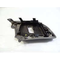 96 Mercedes R129 SL320 trim, seat belt cover, left, gray 1299110122