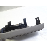 96 Mercedes R129 SL320 trim, seat belt cover, left, gray 1299110122