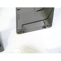 96 Mercedes R129 SL320 trim, seat cover, left rear, gray 1299120135