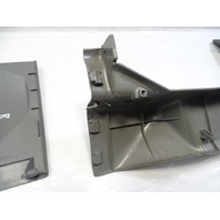 96 Mercedes R129 SL320 trim, seat cover, right rear, gray 1299120235