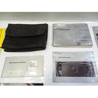 1990 Mercedes R129 300SL 500SL owners manual w/case 1295841196