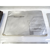 1990 Mercedes R129 300SL 500SL owners manual w/case 1295841196