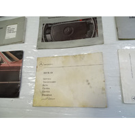 1990 Mercedes R129 300SL 500SL owners manual w/case 1295841196
