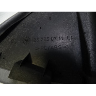 96 Mercedes R129 SL320 trim, interior, mirror bolt cover, left  1297250711 gray