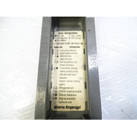 96 Mercedes R129 SL320 trim, trunk fuse box module cover, 1296940195 gray