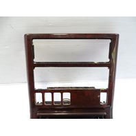 96 Mercedes R129 SL320 center console w/ wood trim, w/ashtray