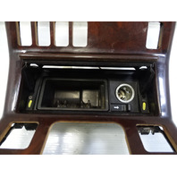 96 Mercedes R129 SL320 center console w/ wood trim, w/ashtray