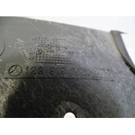 96 Mercedes R129 SL320 trim, seat side cover, left, gray 1299190120