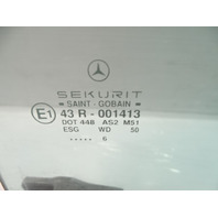 96 Mercedes R129 SL320 glass, door window, left