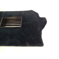 80 Mercedes W116 300SD trim, interior footwell pillar cover, right front blue 1166801080