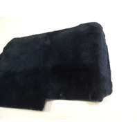 80 Mercedes W116 300SD trim, interior footwell pillar cover, left front blue 1166881906