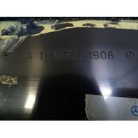 80 Mercedes W116 300SD trim, interior footwell pillar cover, left front blue 1166881906