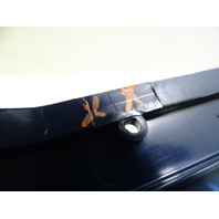 80 Mercedes W116 300SD trim, interior b-pillar lower cover, right blue 1166920222