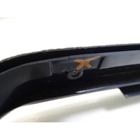 80 Mercedes W116 300SD trim, interior b-pillar lower cover, left blue 1166920122