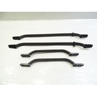 80 Mercedes W116 300SD roof grab handles, interior, blue