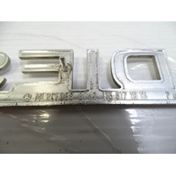80 Mercedes W116 300SD emblem, on trunk turbo diesel, 1168171915
