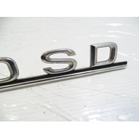 80 Mercedes W116 300SD emblem, on trunk 300SD 1168171715