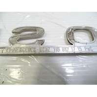 80 Mercedes W116 300SD emblem, on trunk 300SD 1168171715