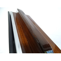 80 Mercedes W116 300SD ashtray, w/ wood trim, zebrano