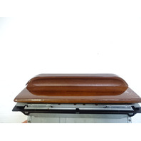 80 Mercedes W116 300SD ashtray, w/ wood trim, zebrano