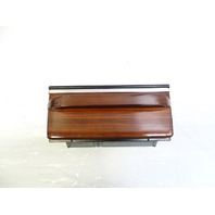 80 Mercedes W116 300SD ashtray, w/ wood trim, zebrano